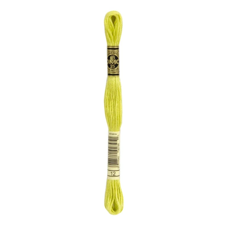 Linhas DMC em Tons de Amarelo para Ponto Cruz