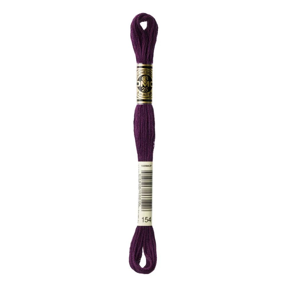 Linhas DMC em Tons de Violeta para Ponto Cruz