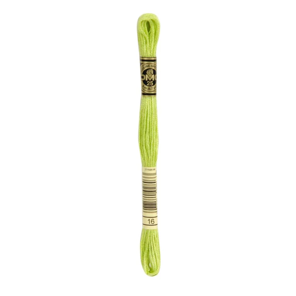 Linhas DMC em Tons de Verde para Ponto Cruz