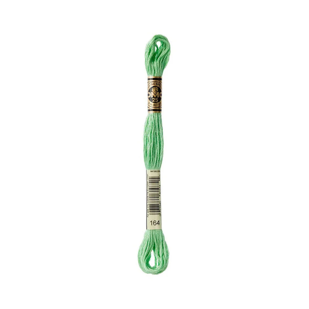 Linhas DMC em Tons de Verde para Ponto Cruz