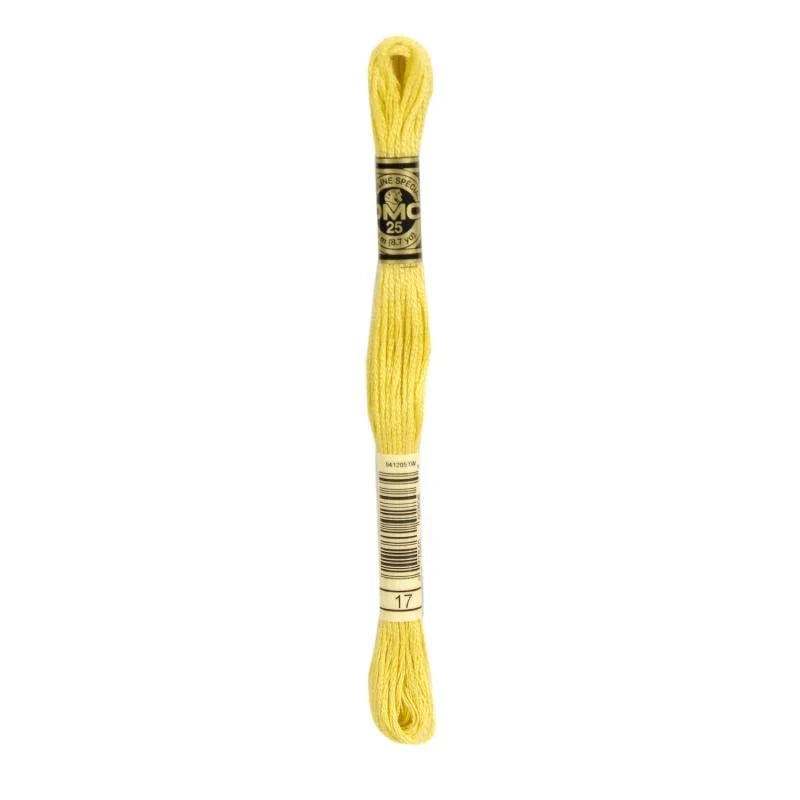 Linhas DMC em Tons de Amarelo para Ponto Cruz