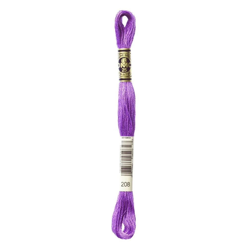 Linhas DMC em Tons de Violeta para Ponto Cruz