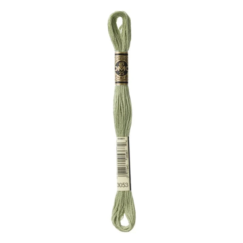 Linhas DMC em Tons de Verde para Ponto Cruz