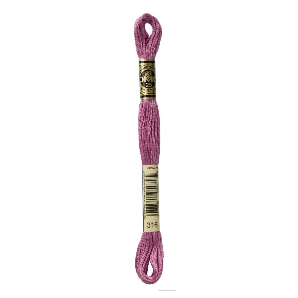 Linhas DMC em Tons de Violeta para Ponto Cruz