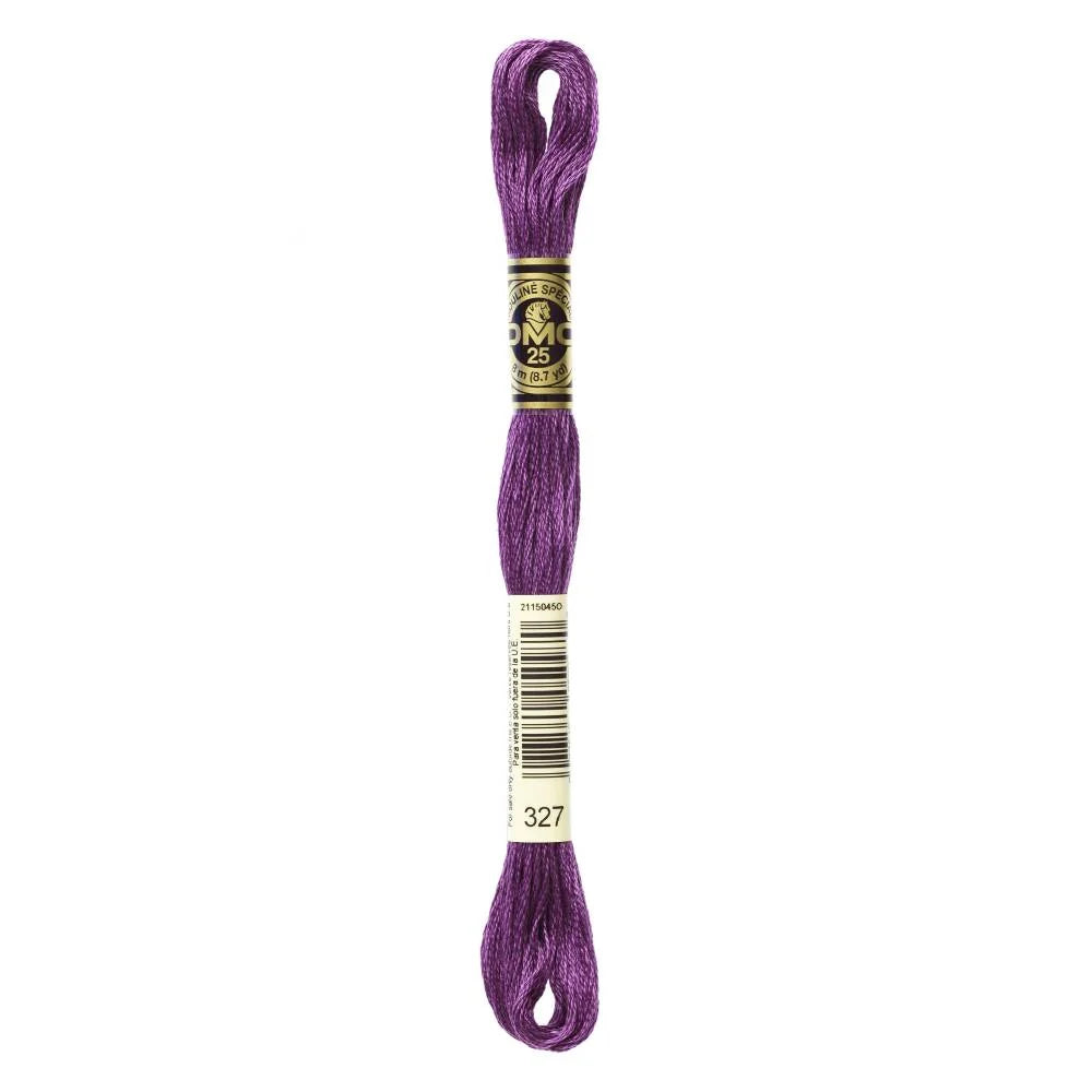 Linhas DMC em Tons de Violeta para Ponto Cruz