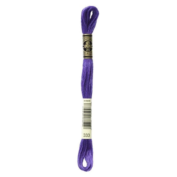 Linhas DMC em Tons de Violeta para Ponto Cruz