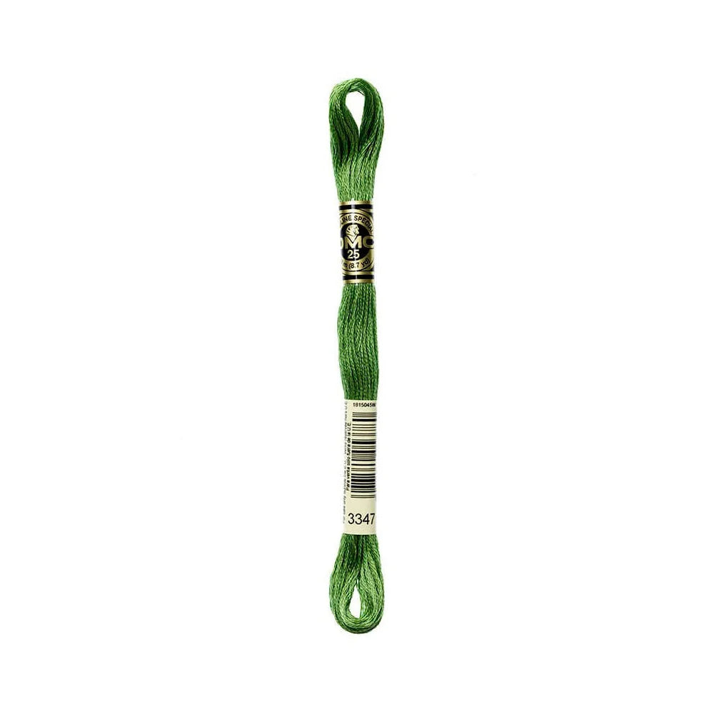 Linhas DMC em Tons de Verde para Ponto Cruz
