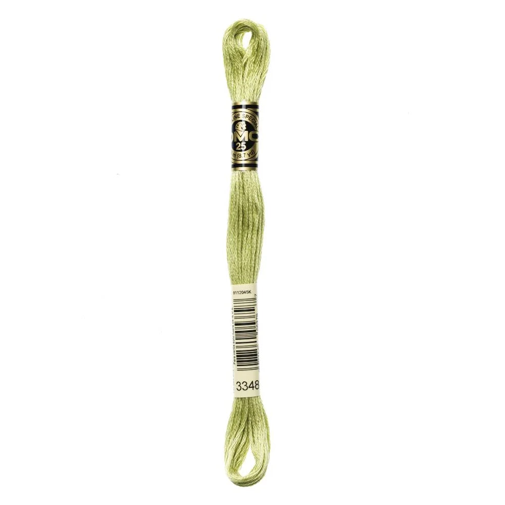 Linhas DMC em Tons de Verde para Ponto Cruz
