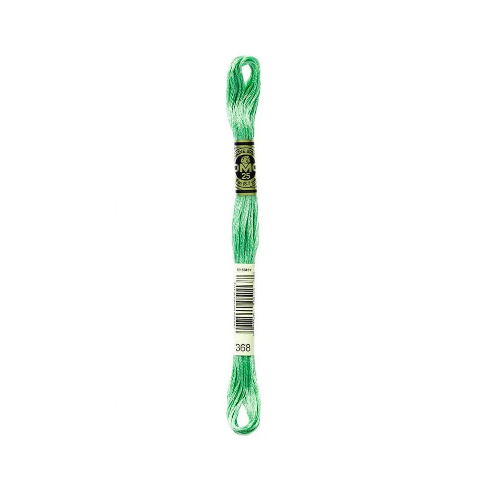 Linhas DMC em Tons de Verde para Ponto Cruz