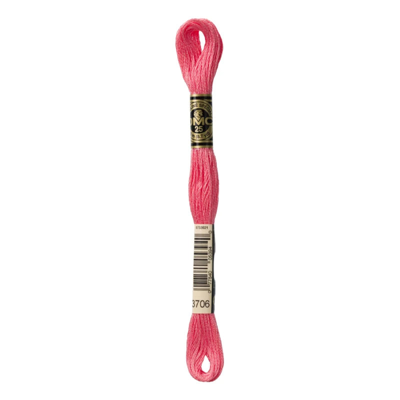 Linhas DMC em Tons de Rosa para Ponto Cruz