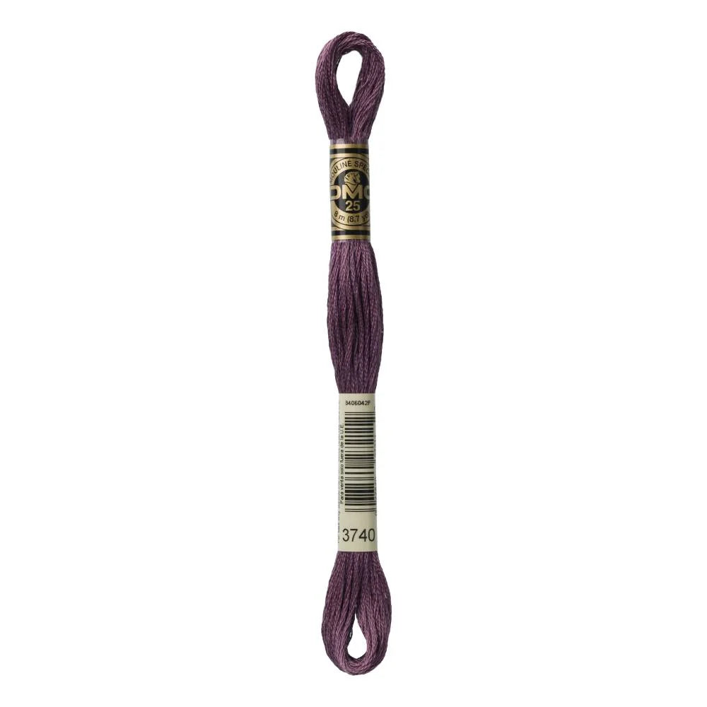 Linhas DMC em Tons de Violeta para Ponto Cruz