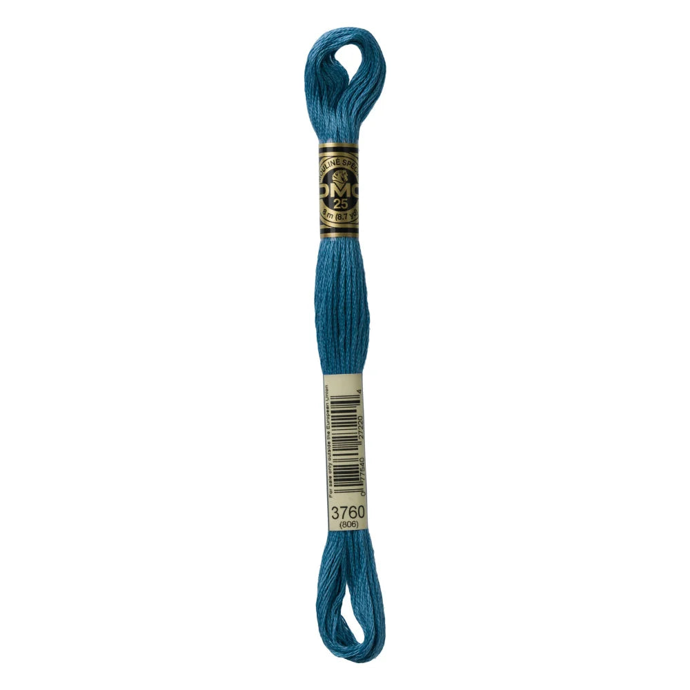 Linhas DMC em Tons de Azul para Ponto Cruz