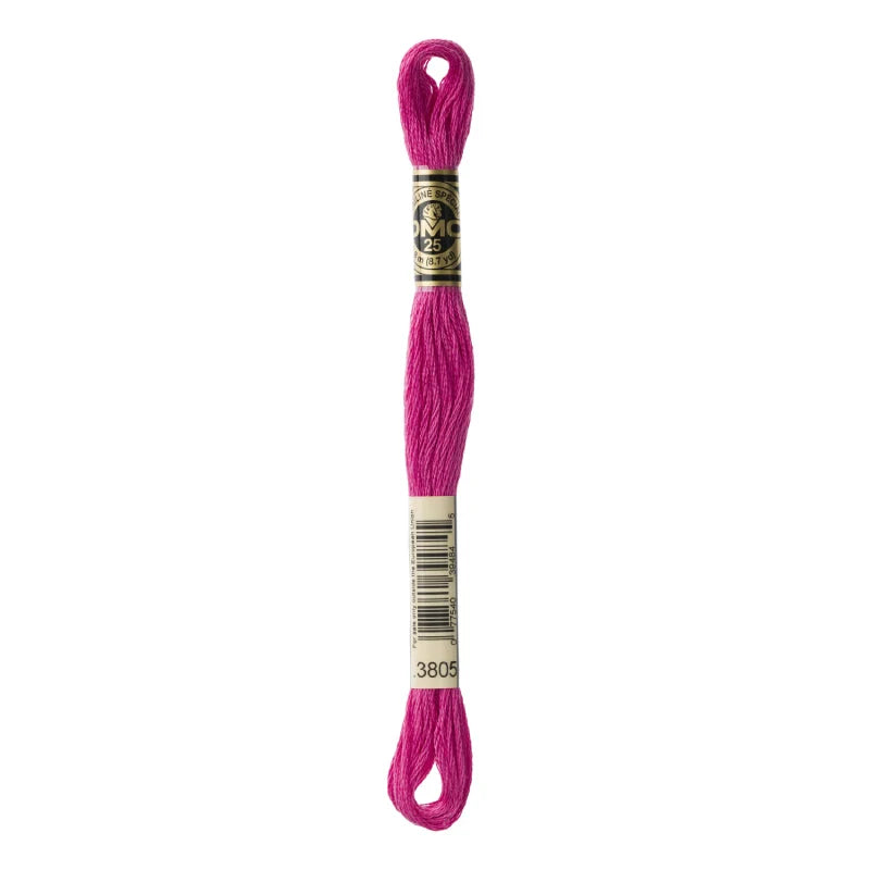 Linhas DMC em Tons de Rosa para Ponto Cruz