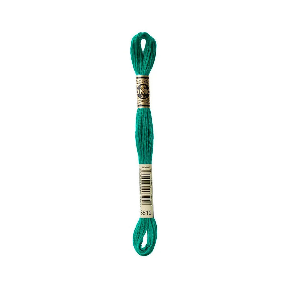 Linhas DMC em Tons de Verde para Ponto Cruz
