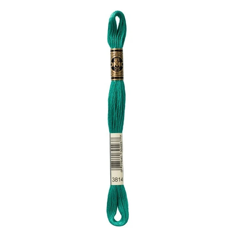 Linhas DMC em Tons de Verde para Ponto Cruz