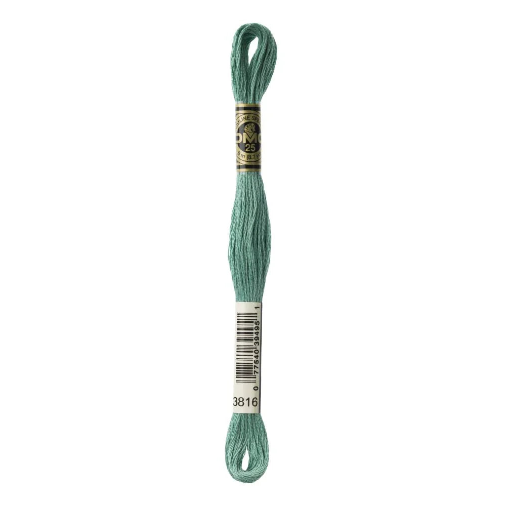 Linhas DMC em Tons de Verde para Ponto Cruz