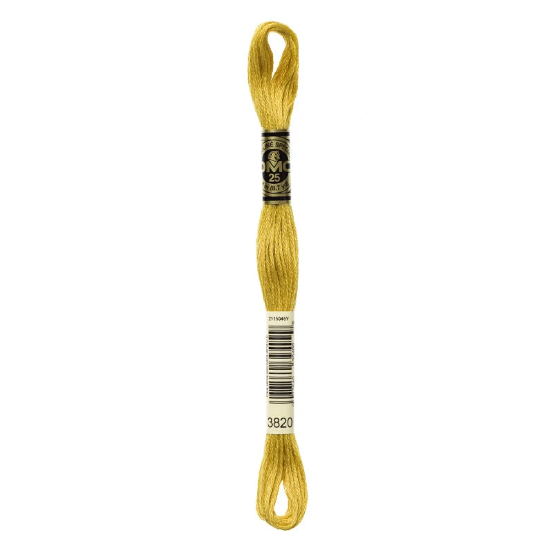 Linhas DMC em Tons de Amarelo para Ponto Cruz