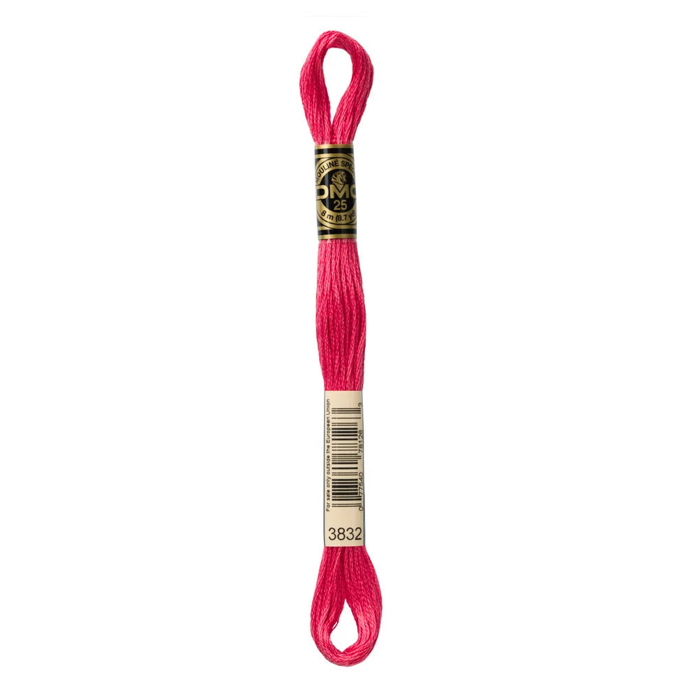 Linhas DMC em Tons de Vermelho para Ponto Cruz