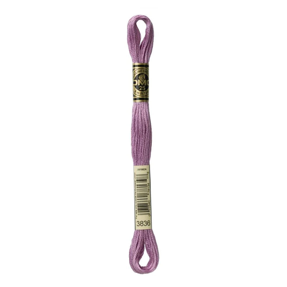 Linhas DMC em Tons de Violeta para Ponto Cruz