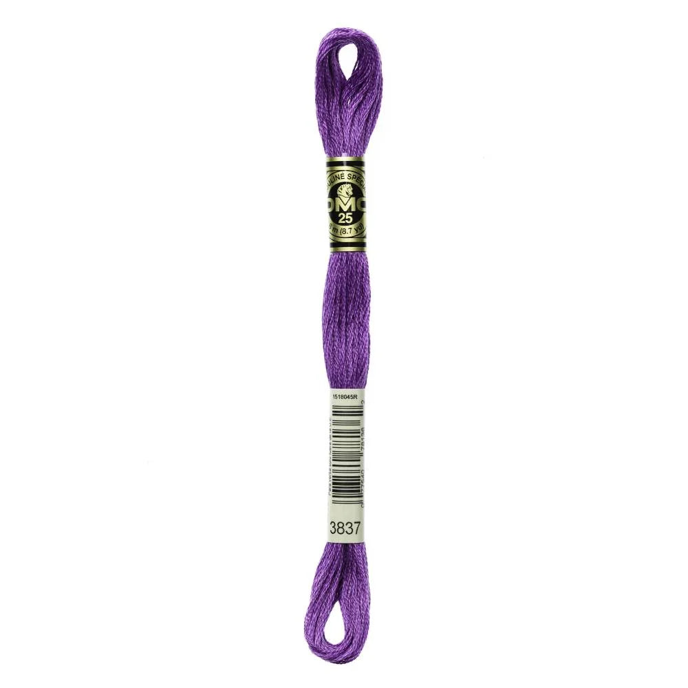 Linhas DMC em Tons de Violeta para Ponto Cruz