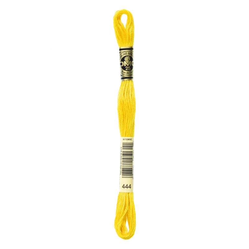 Linhas DMC em Tons de Amarelo para Ponto Cruz