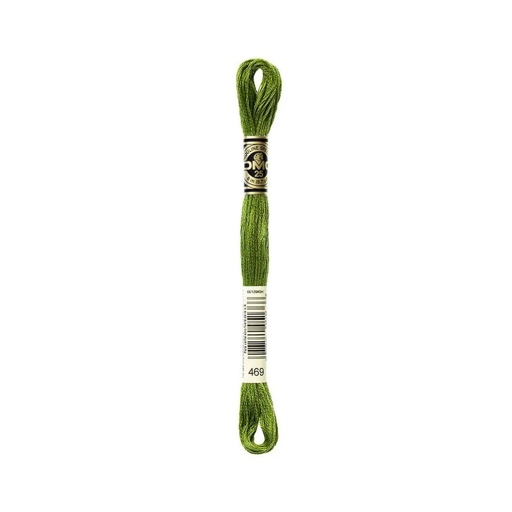 Linhas DMC em Tons de Verde para Ponto Cruz