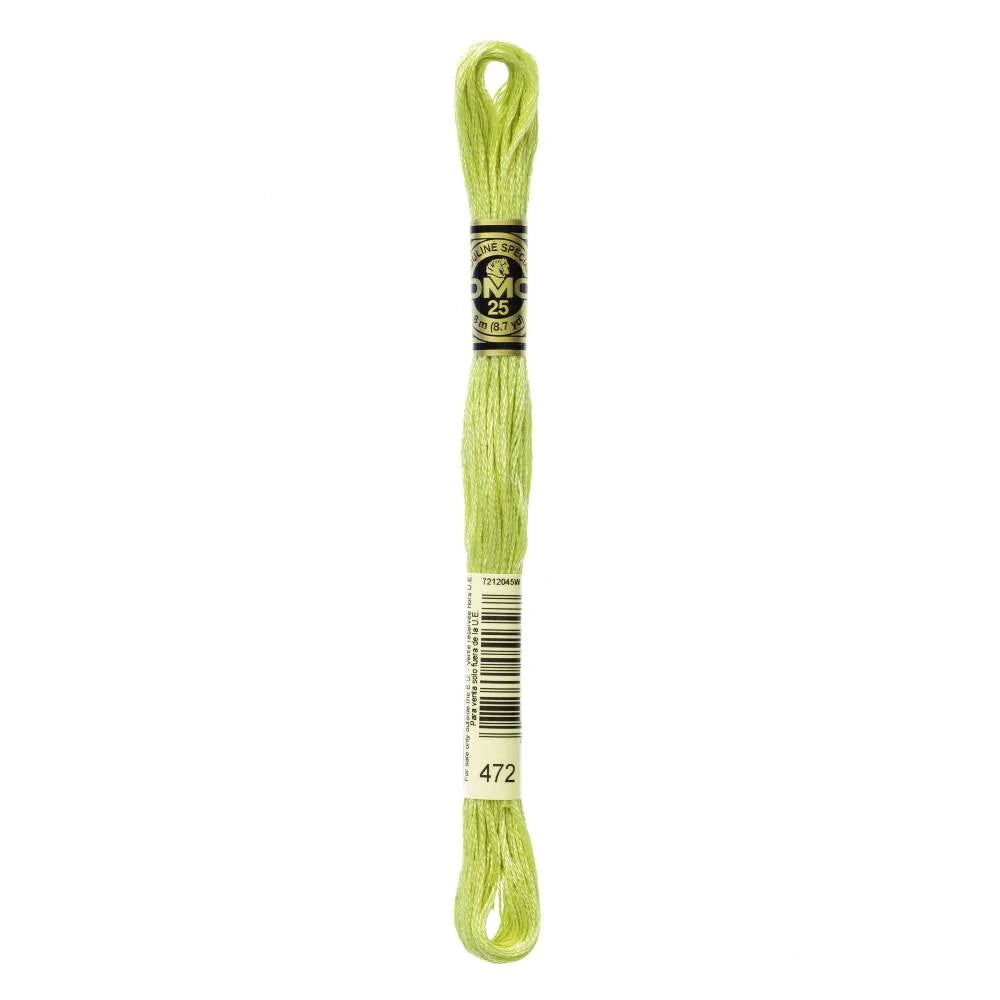 Linhas DMC em Tons de Verde para Ponto Cruz