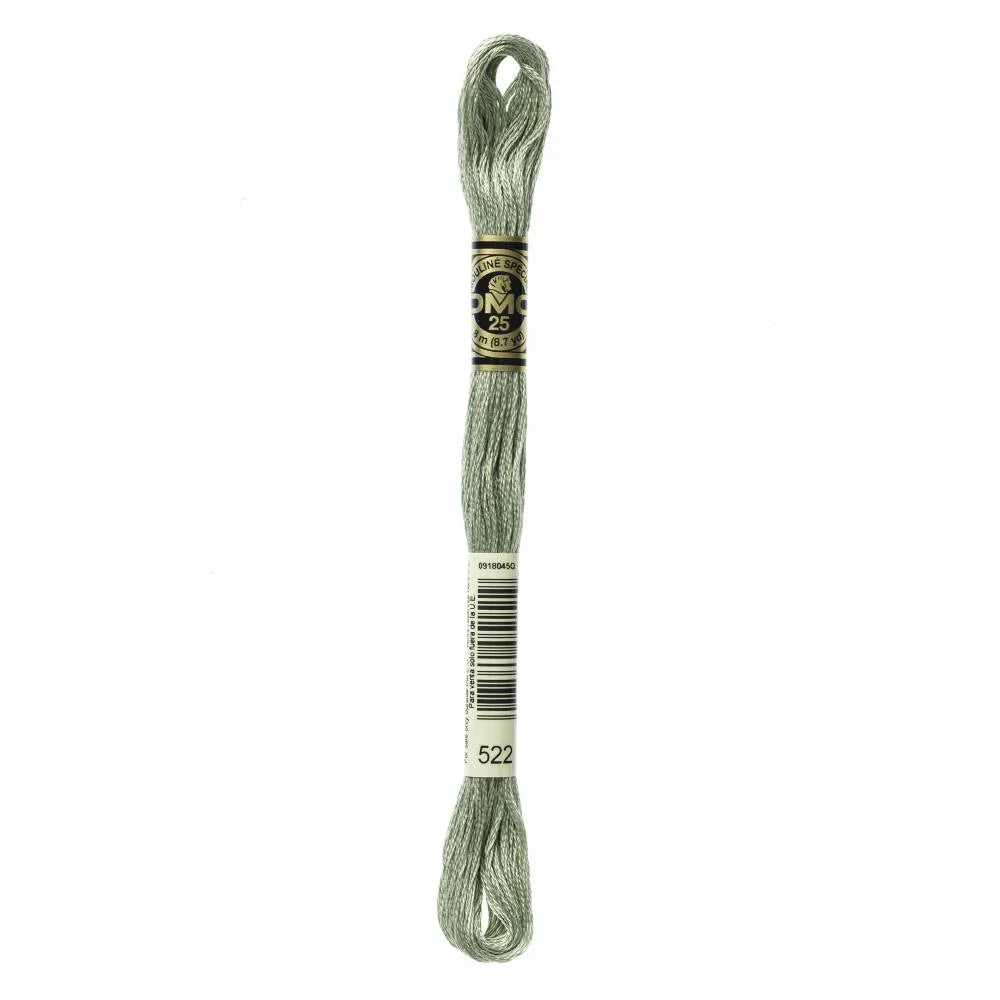 Linhas DMC em Tons de Verde para Ponto Cruz