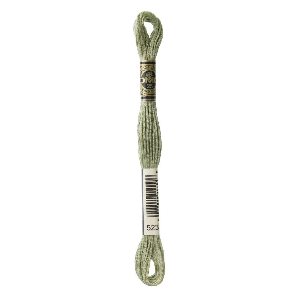 Linhas DMC em Tons de Verde para Ponto Cruz