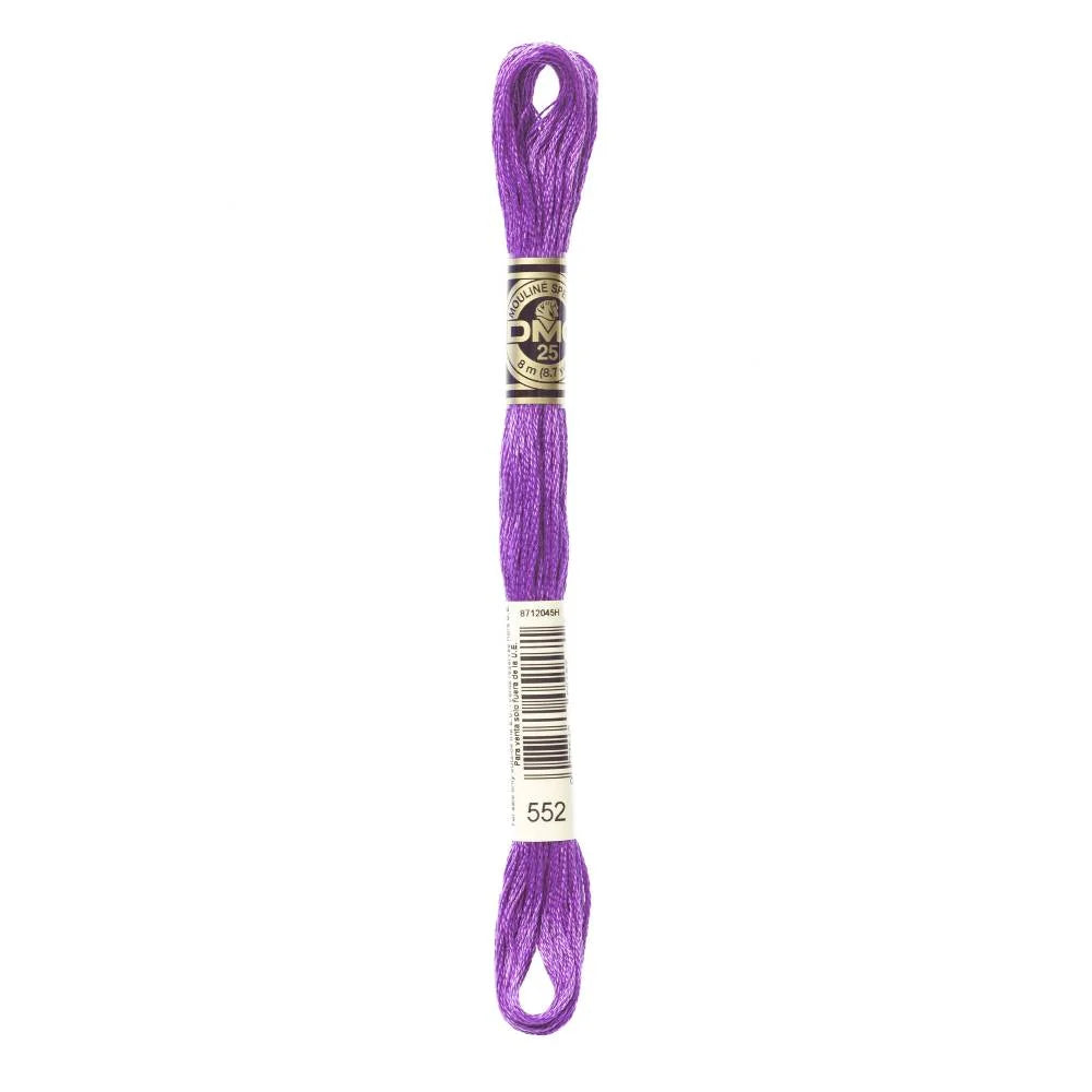 Linhas DMC em Tons de Violeta para Ponto Cruz