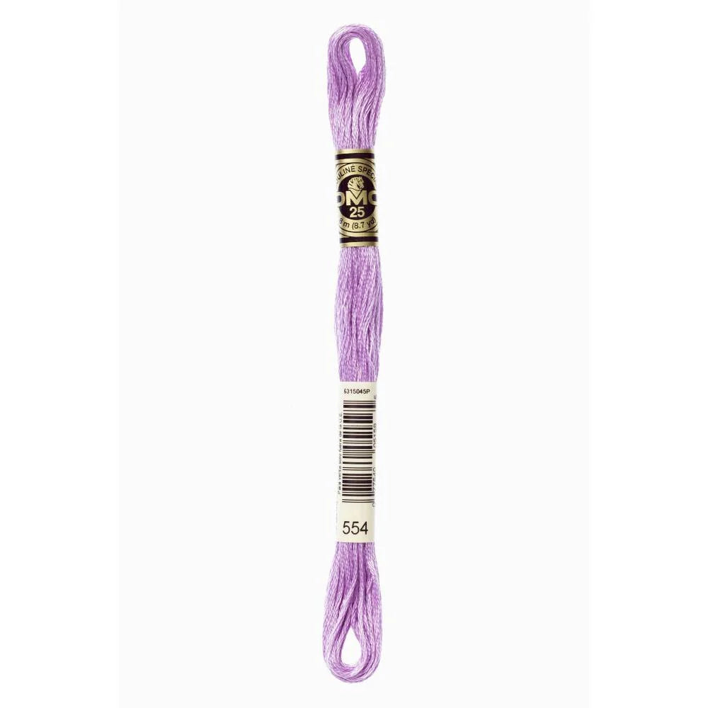 Linhas DMC em Tons de Violeta para Ponto Cruz