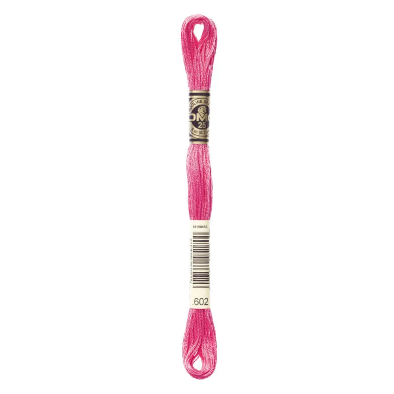 Linhas DMC em Tons de Rosa para Ponto Cruz