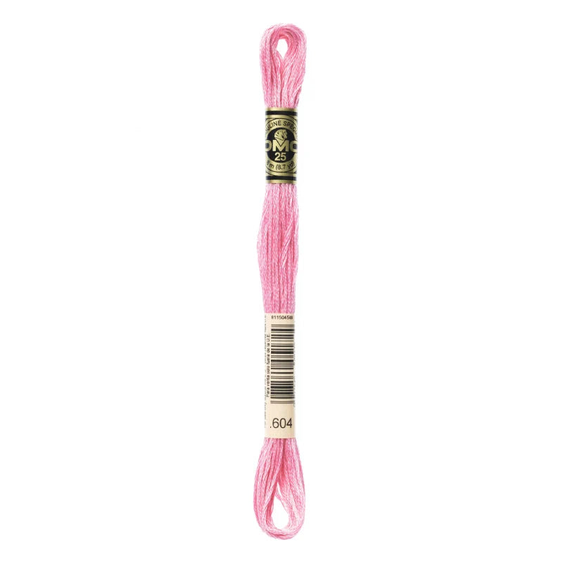 Linhas DMC em Tons de Rosa para Ponto Cruz