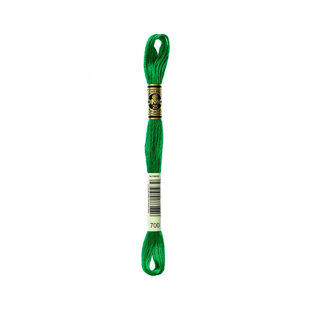 Linhas DMC em Tons de Verde para Ponto Cruz