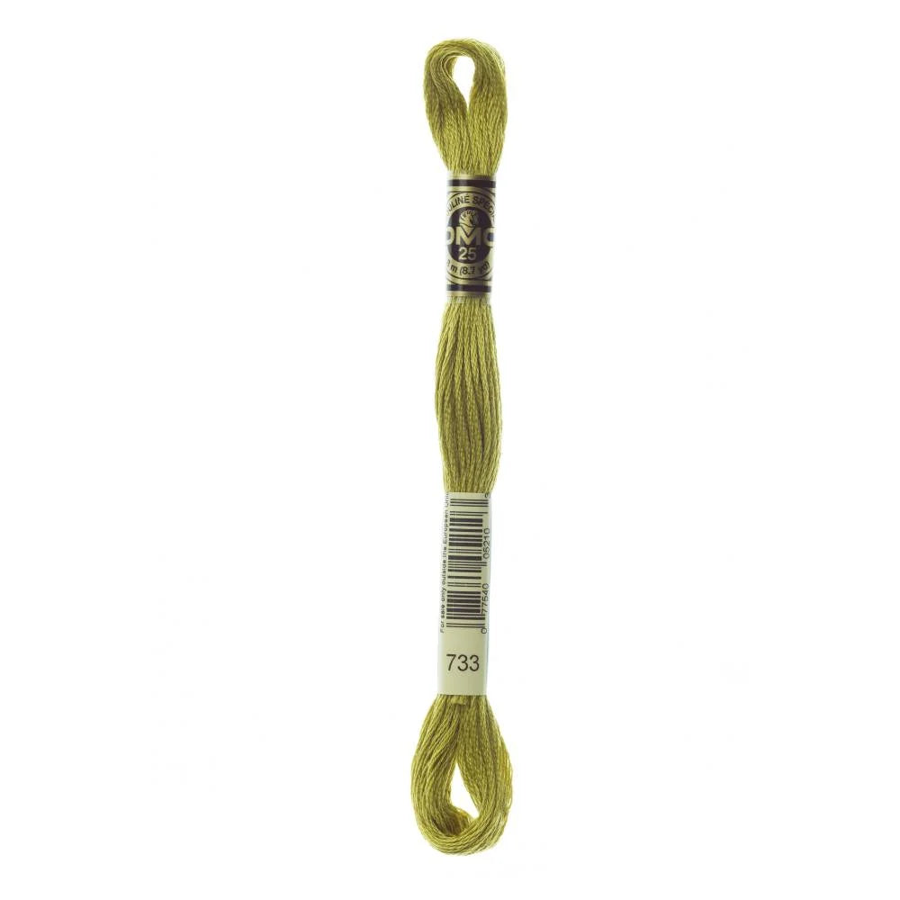 Linhas DMC em Tons de Verde para Ponto Cruz
