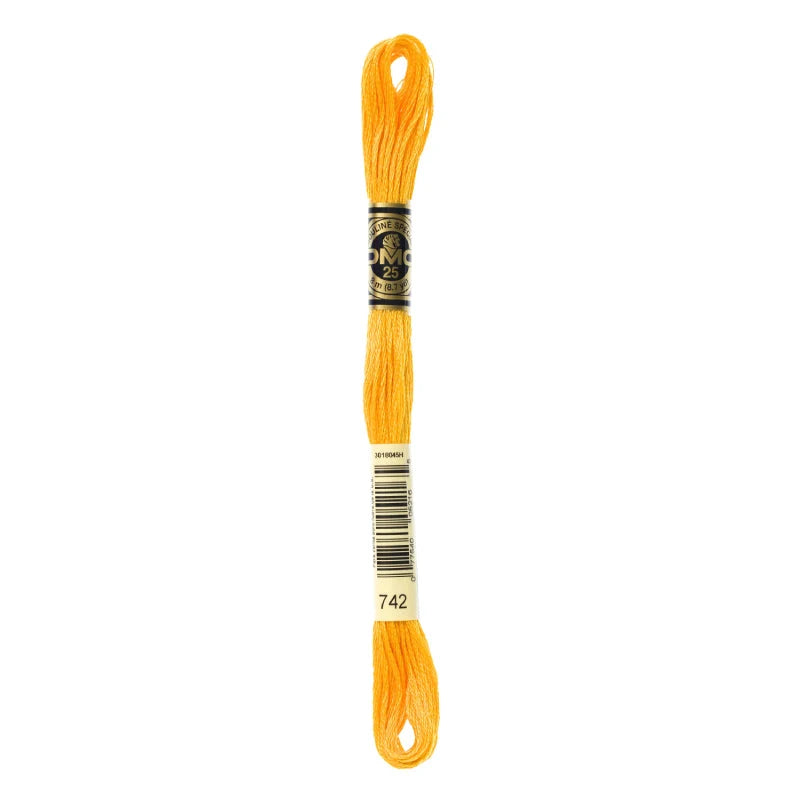 Linhas DMC em Tons de Amarelo para Ponto Cruz