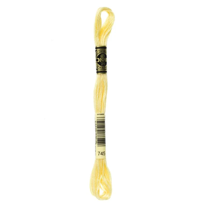Linhas DMC em Tons de Amarelo para Ponto Cruz