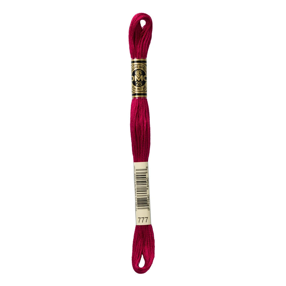 Linhas DMC em Tons de Vermelho para Ponto Cruz