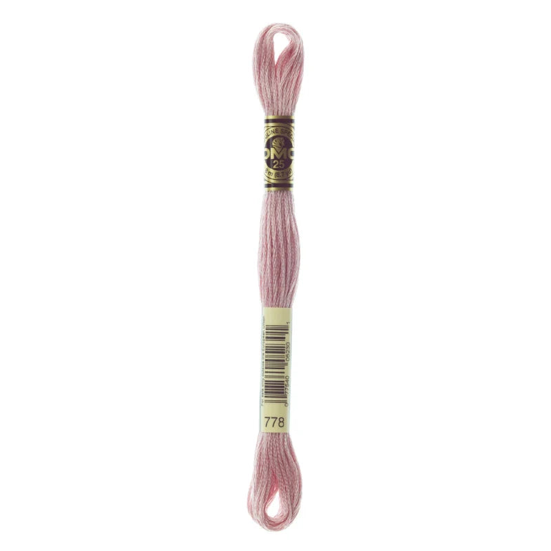 Linhas DMC em Tons de Rosa para Ponto Cruz