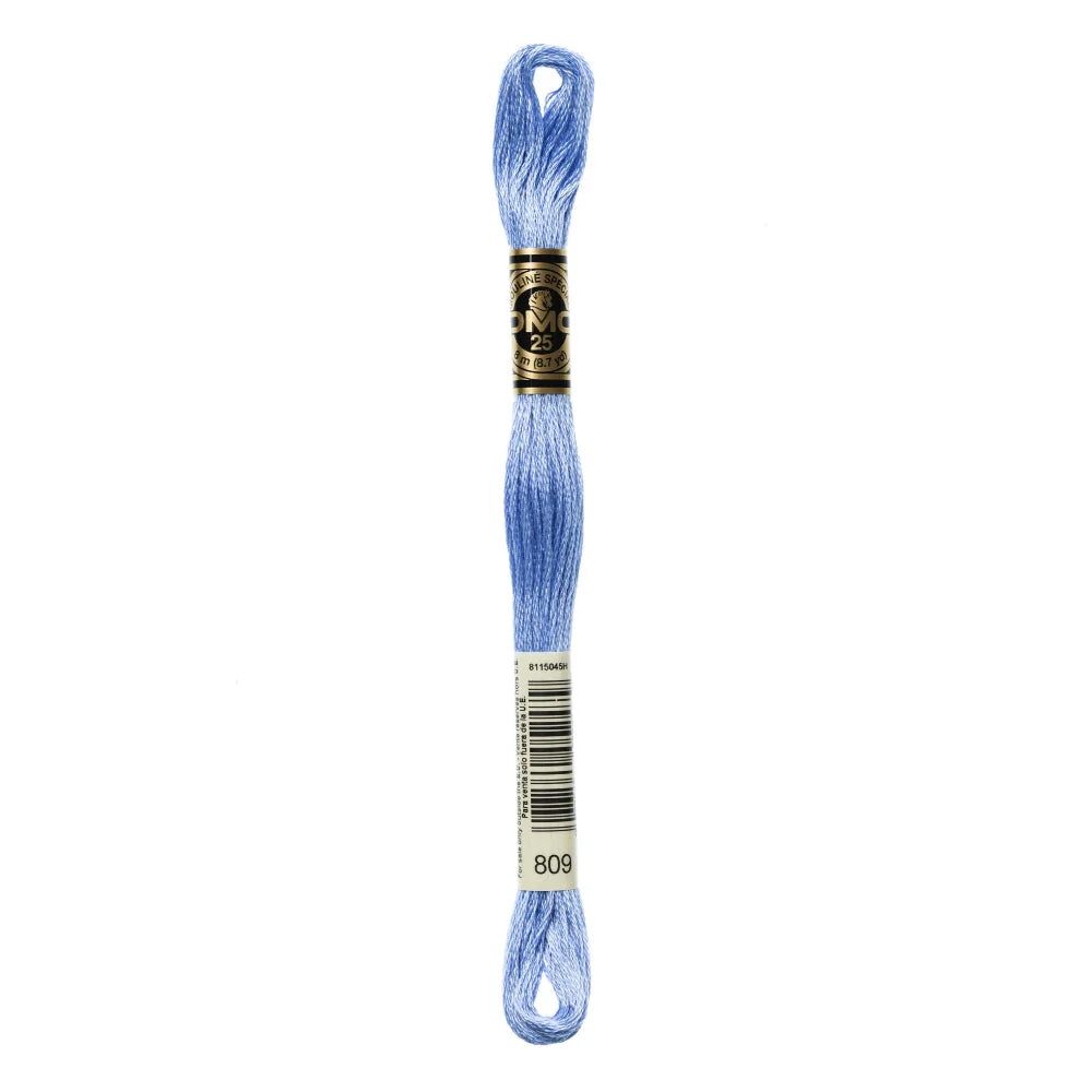 Linhas DMC em Tons de Azul para Ponto Cruz