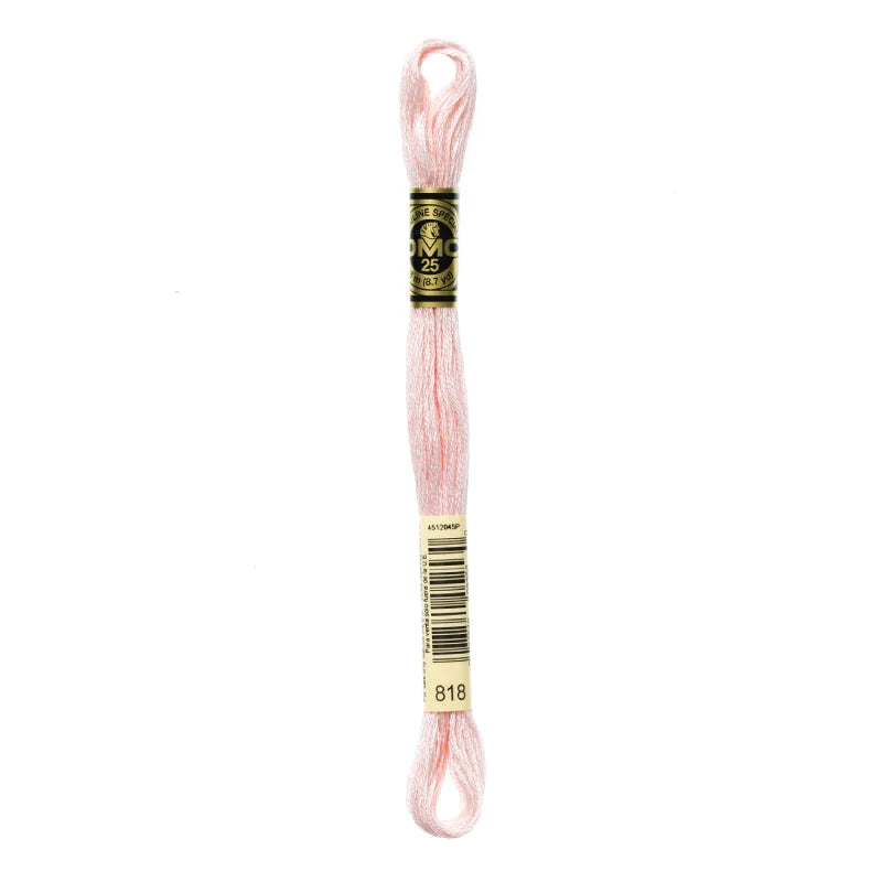 Linhas DMC em Tons de Rosa para Ponto Cruz