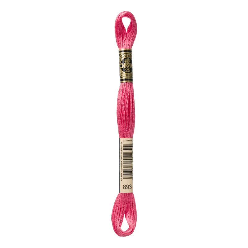 Linhas DMC em Tons de Rosa para Ponto Cruz
