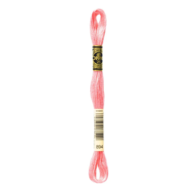Linhas DMC em Tons de Rosa para Ponto Cruz