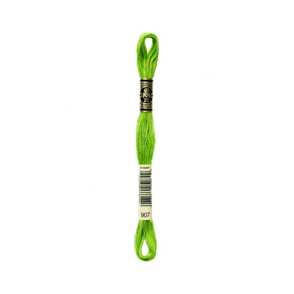 Linhas DMC em Tons de Verde para Ponto Cruz