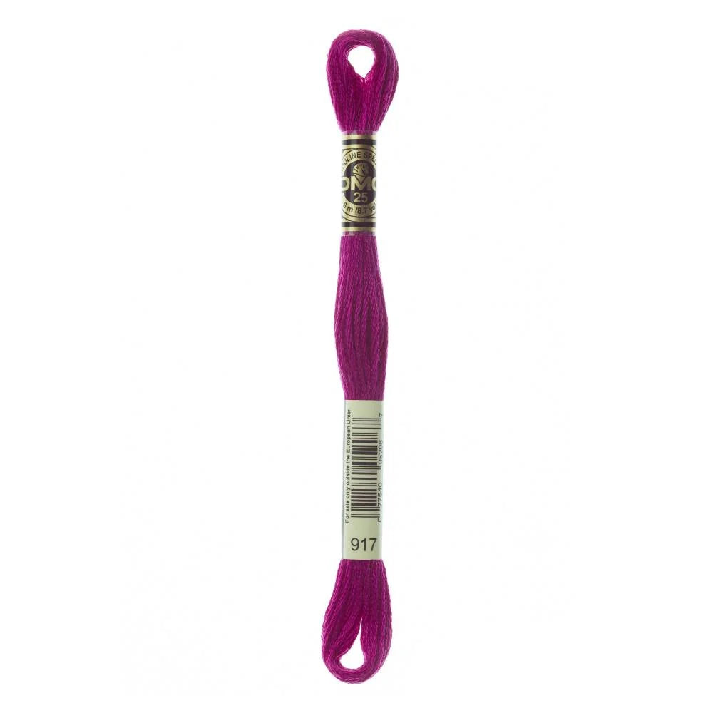 Linhas DMC em Tons de Violeta para Ponto Cruz