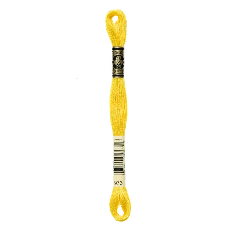 Linhas DMC em Tons de Amarelo para Ponto Cruz