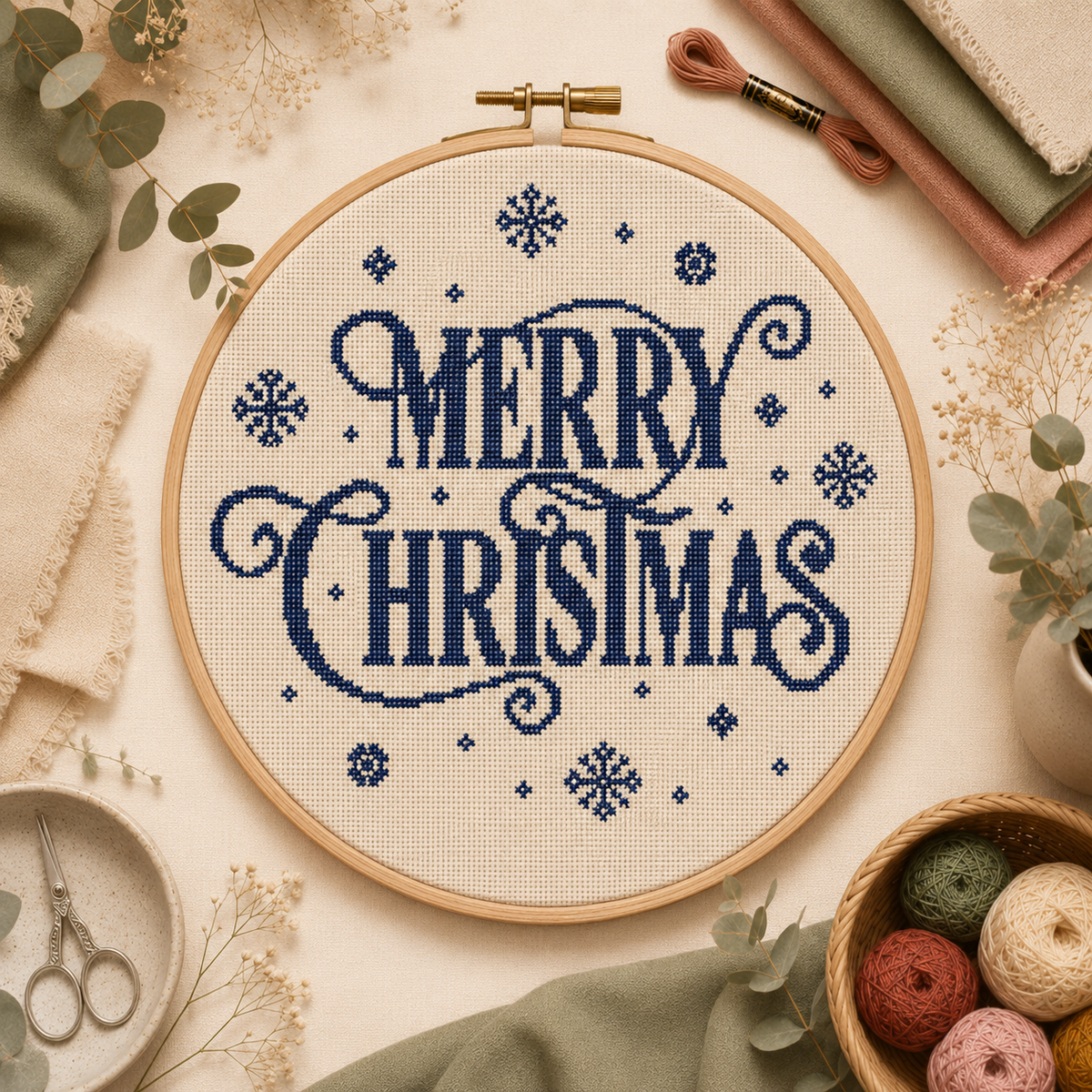 design de natal para bordar