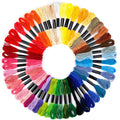 Kit com 50 Cores de Linhas para Bordar – 8 m