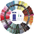 Kit com 100 Cores de Linhas para Bordar – 8 m