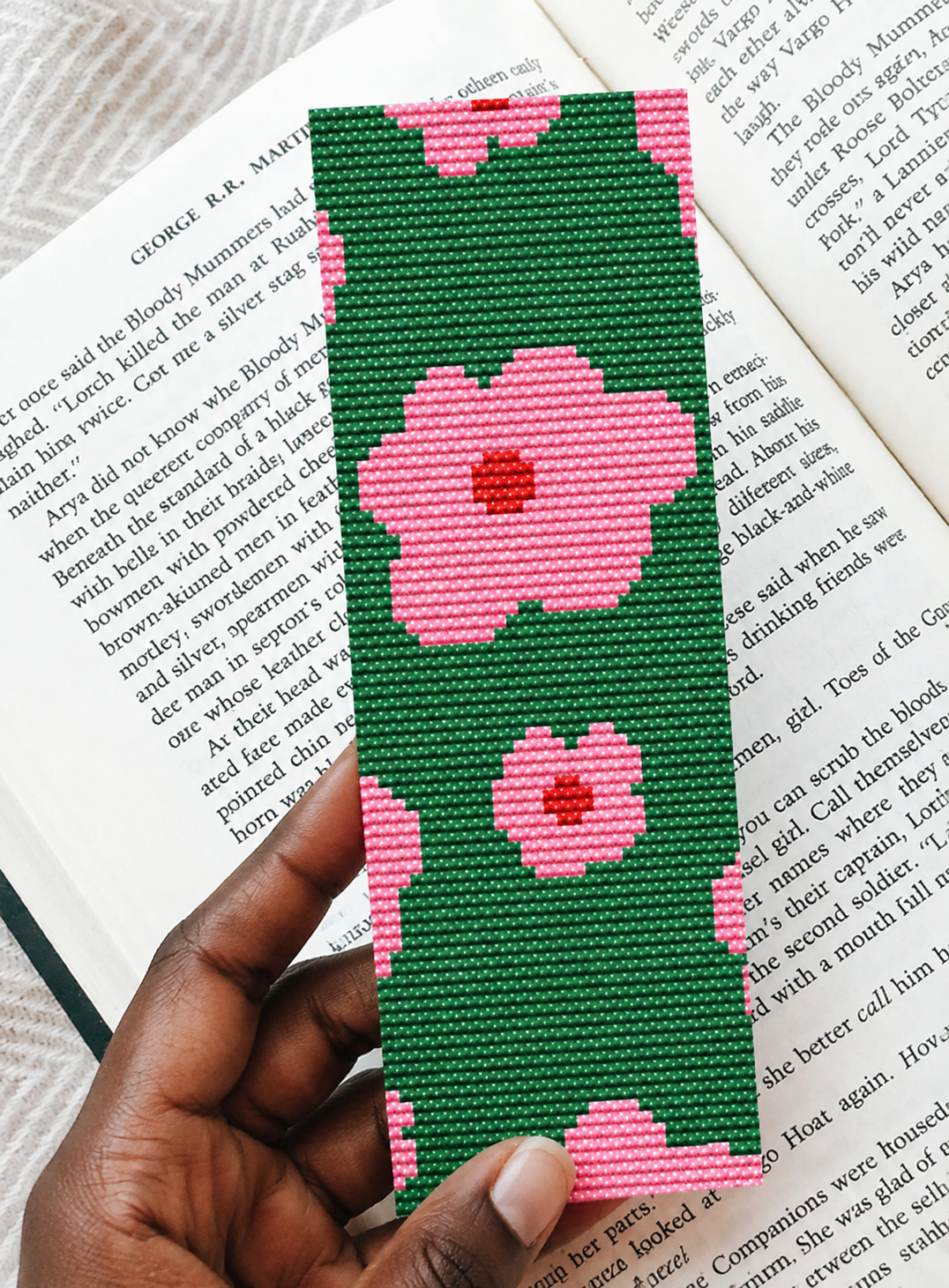 Kit Marcador de Livro Floral